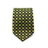 RADIANT YELLOW WEAVE TIE AND POCKET SQUARE SET